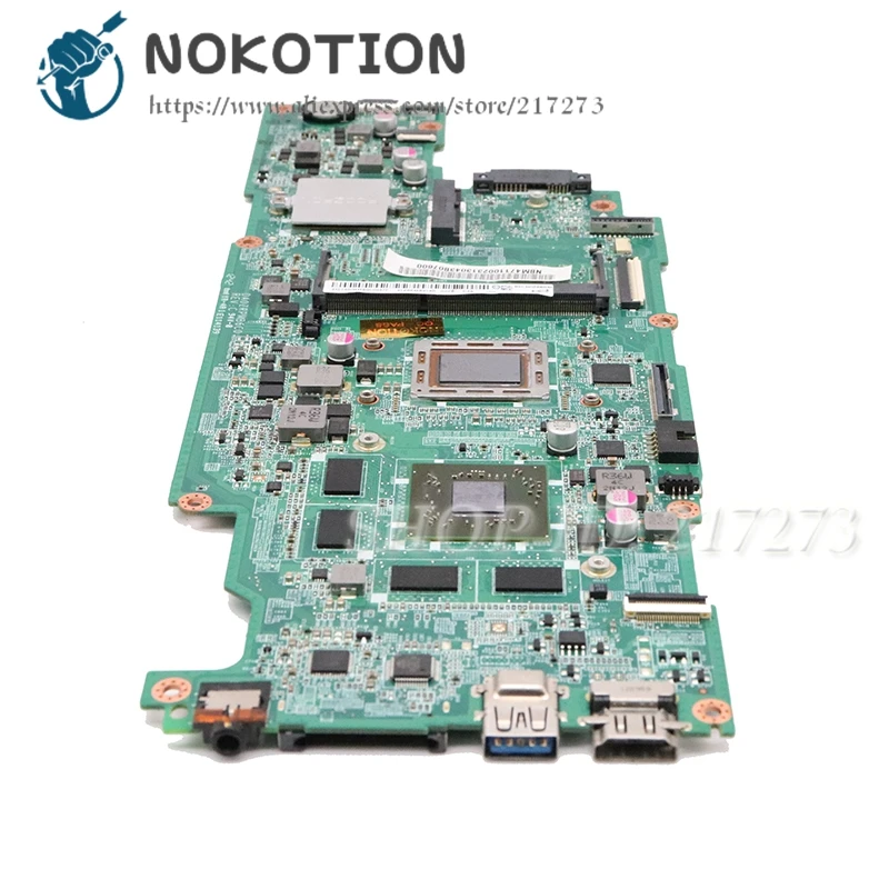 awesome  NOKOTION NBM4711002 NB.M4711.002 DA0ZRPMB6C0 For Acer ASPIRE V5-551 V5-551G laptop motherboard A8-4