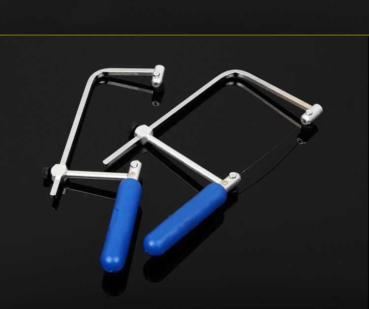 Diy Woodworking Saw Scroll Coping Metal Tool U Shape Replacement Blades