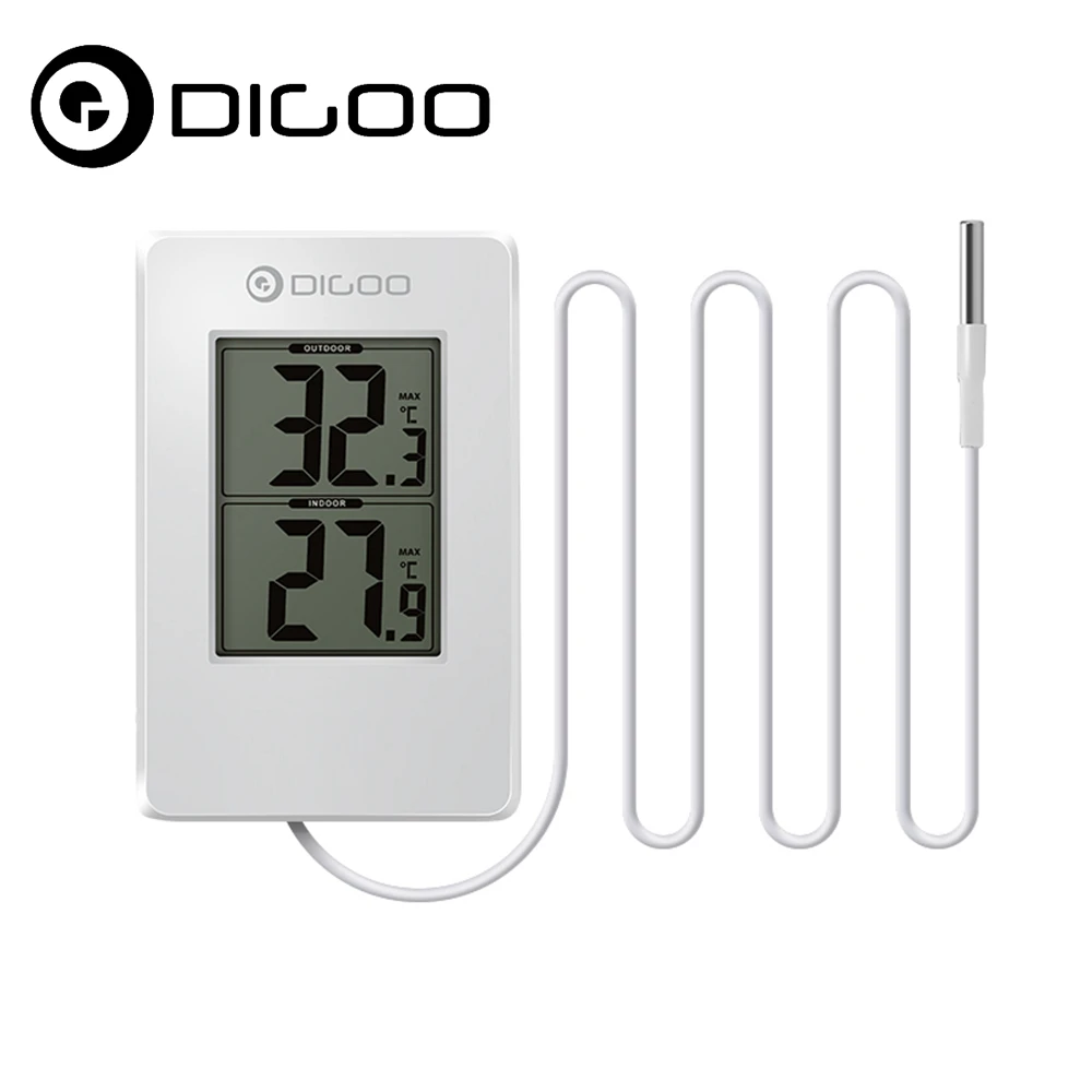 Digoo DG TH02 Home Digital Probe Thermometer Multifunction Indoor and