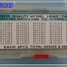 1 комплект 2,0 мм часы Кристалл Уплотнительное кольцо прокладка для ремонта часов