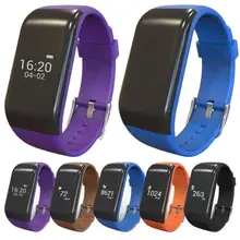 Высокое качество IP67 Водонепроницаемый Стандартный Смарт Часы Heart Rate Мониторы шагомер Фитнес браслет