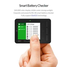 ISDT BattGo BG-8S Smart battery Checker балансировщик приемник тестер сигнала функция быстрой зарядки