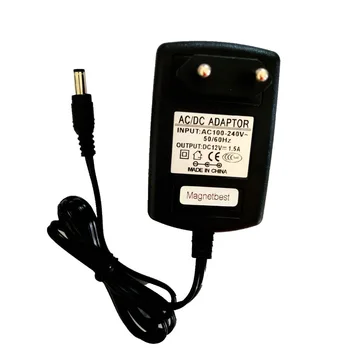 

12V1.5A AC 100V-240V Converter Adapter DC 12V 1.5A 1500mA 18W Power Supply Charger EU US Plug 5.5*2.5/2.1MM