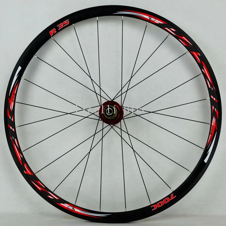 Perfect 700CC Wheels disc brake road wheels road bicycle road bike V/C brake 30MM alloy rim 29inch Cross-country road bike. light wheel 27