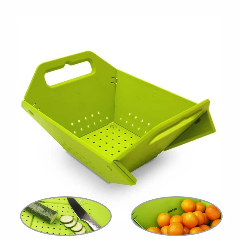 Plastic Fruit Basket Edible Grade Plastic Fruit Basket Clean Folding