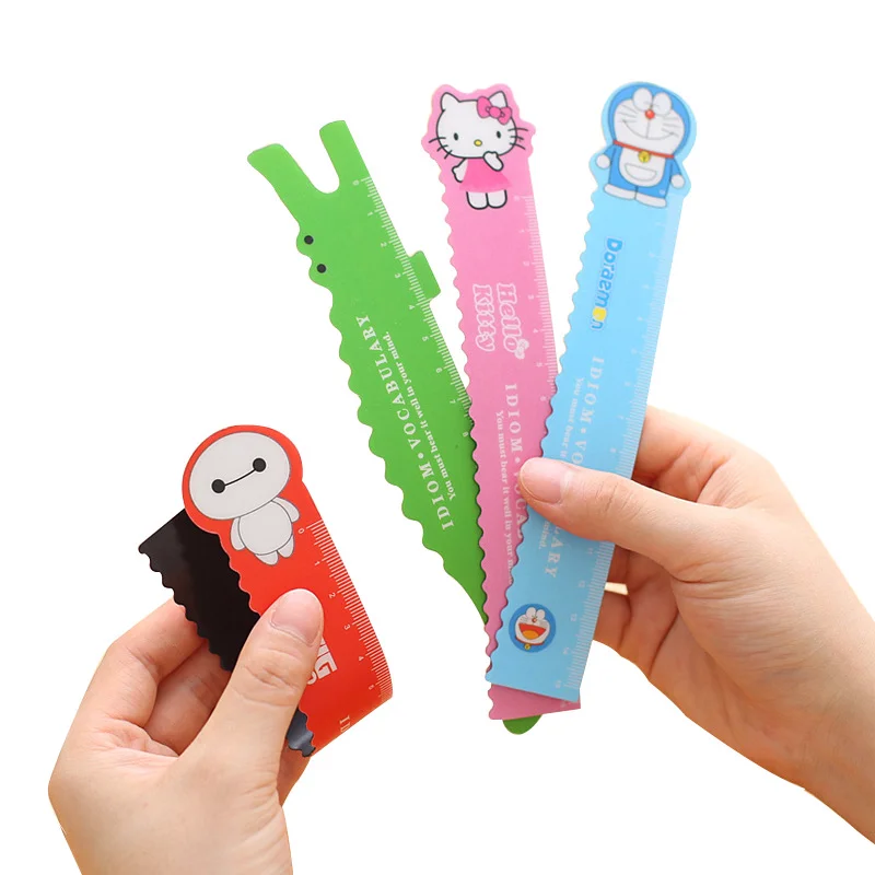 

Cute Cartoon Animal Magnetic Bendable Ruler Student Learning Drawing Measuring Tool School Promotional Gift Stationery 1 Pcs