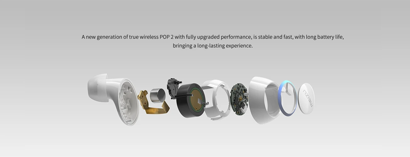 Original Meizu POP 2 Wireless Earbuds