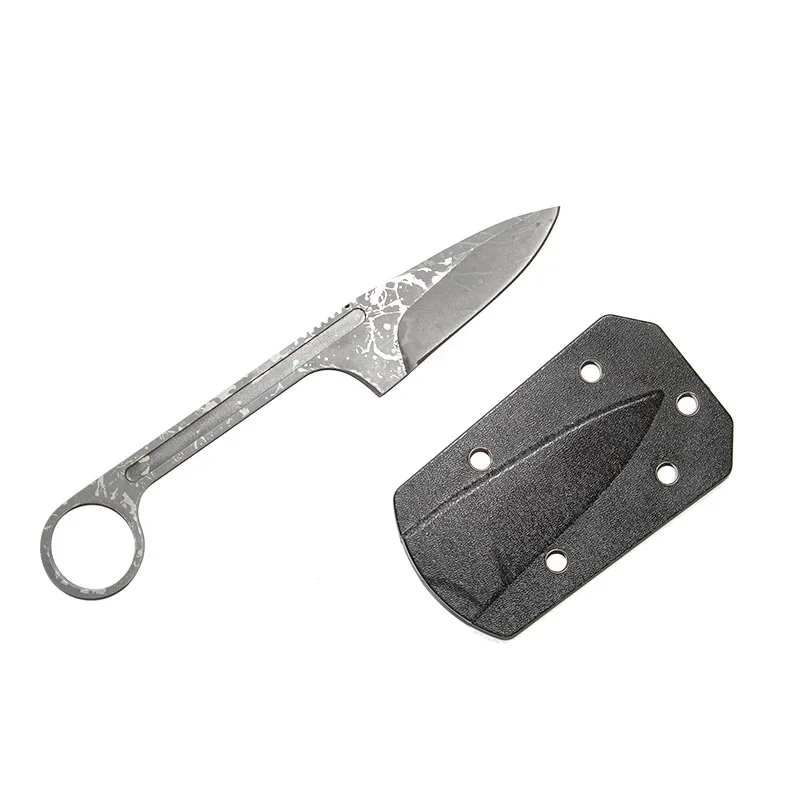 Нож harpoon острый ручной работы Тактический карманный нож 7Cr17MoV лезвие для