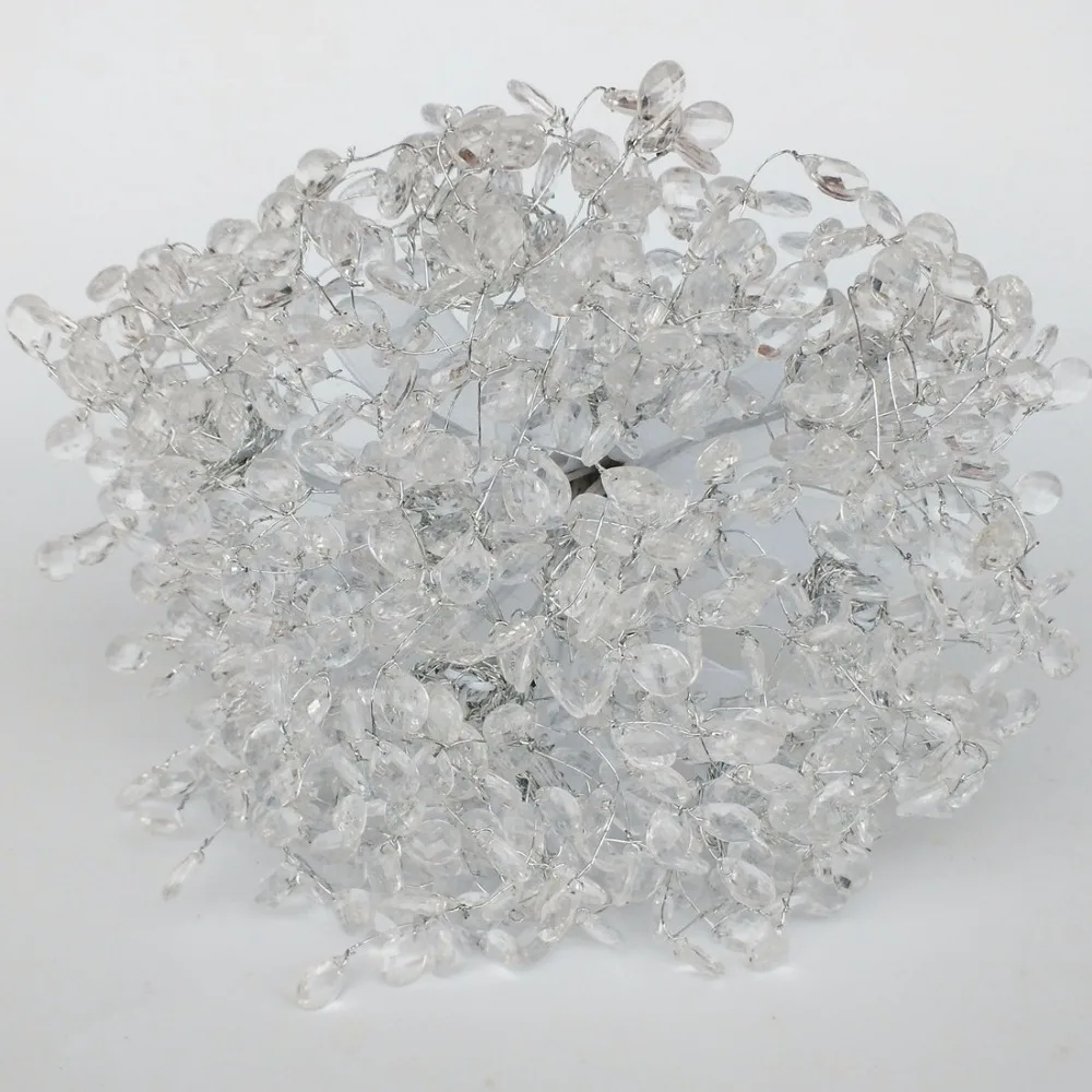 Luxurious Acrylic Crystal Wedding Bouquet Exquisite Crystal Brooch
