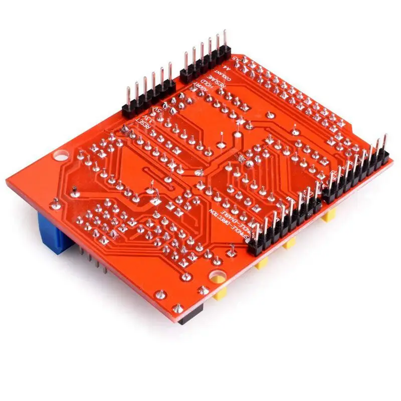 Щит с ЧПУ Плата расширения V3.0+ плата UNO R3+ Драйвер шагового двигателя A4988 с радиатором для Arduino наборы K75(щит с ЧПУ+ UNO