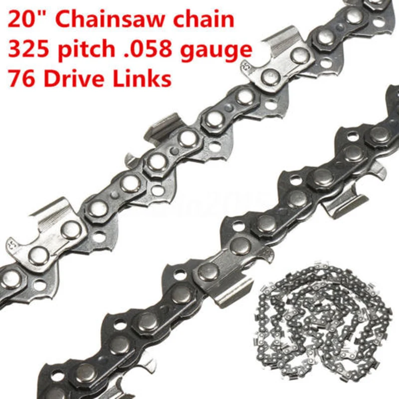 

20 Metal Chainsaw Saw Chain Blade Sears 0.325 0.058 72DL For Origen Steele P1