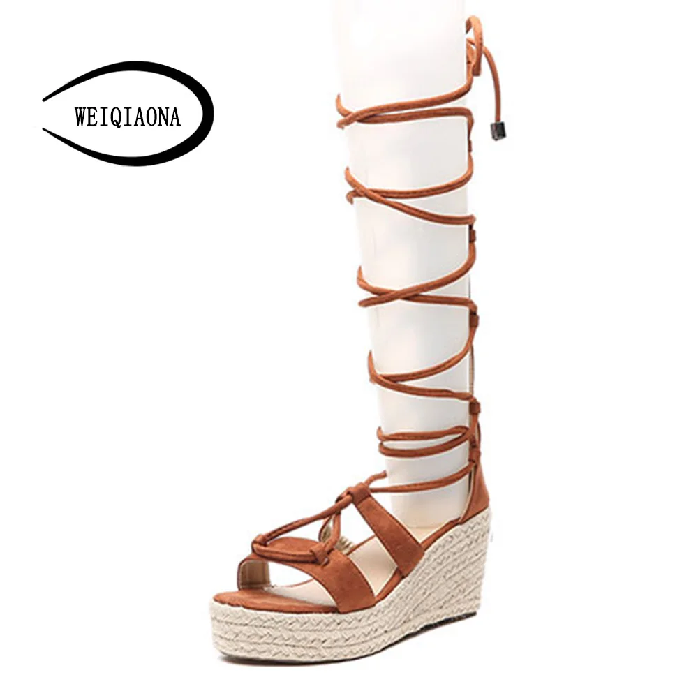 De Zapatos Sandalias 2018 Punta Las Romano Casual Correa Tacón Nueva N8mwvn0
