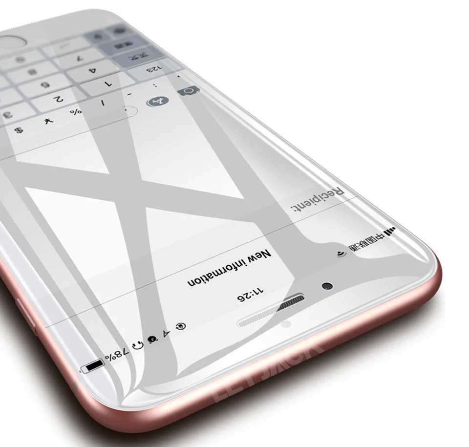 iPhone X Curved Edge Glass