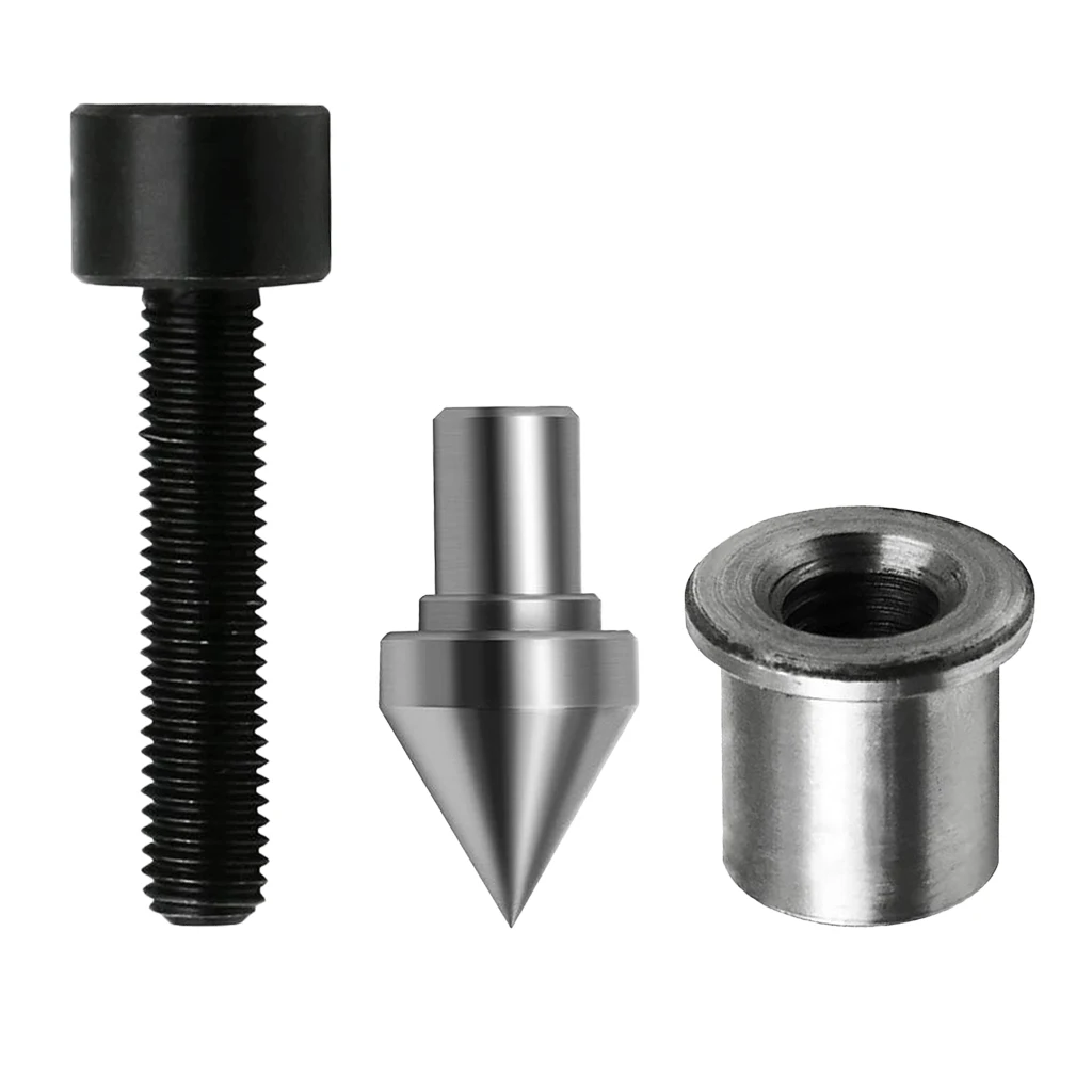 Heavy Duty Live Bearing Tailstock Center Kits For Metal & Wood Lathe Turning