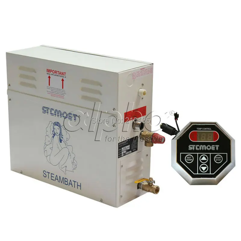 Бесплатная доставка 7.0KW200 240V 50HZ парогенератор домашний спа 1 фазовый цифровой