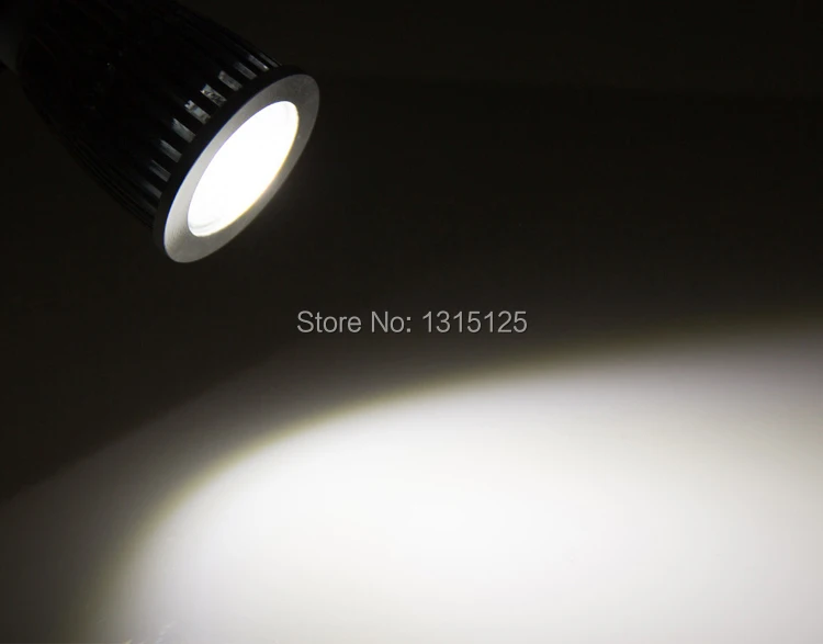 10 шт./лот 5 Вт затемнения Высокая мощность светодиодный прожектор УДАРА GU10 LED прожектор теплый/холодный белый для гостиной лампы лампы