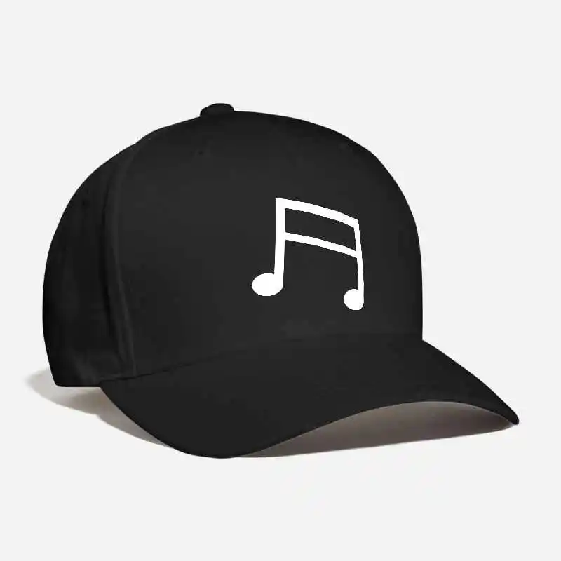 

Men's Women's Music - High Quality Vector Customized Embroidered deejay disc jokey Remix Musical Note Fashion Curved Dad Cap