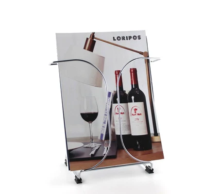 a4 metal literature flyer brochure holder display floor stand flyer rack