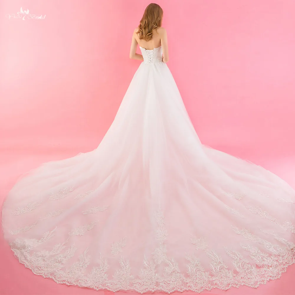 RSW1328 реальные фотографии Yiaibridal два кружева Русалка Съемная юбка свадебное платье