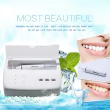 1 компл. waterfree ультразвуковой зубы Тематические товары про рептилий и земноводных дома машины Применение Ирригатор для полости рта интеллектуальные стоматологического оборудования дым Красители Remover