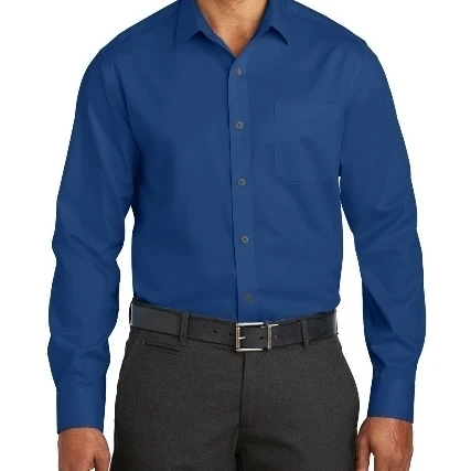 Red House RH80 Slim Fit Non-Iron Twill Shirt Blue Horizon - Small (1)