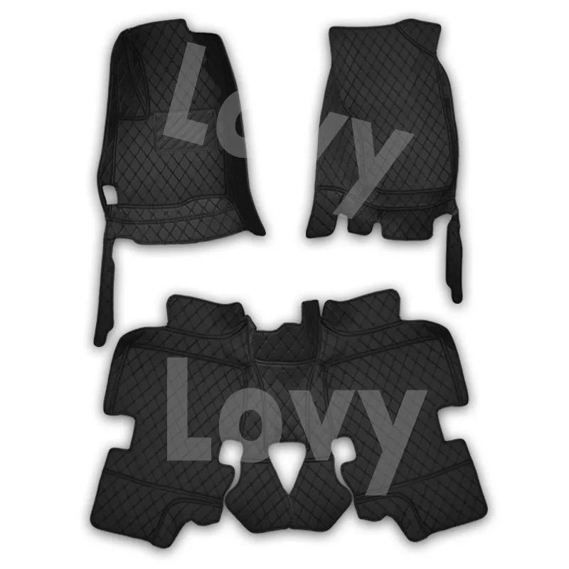 Car Floor Mats For Mitsubishi Outlander 5 Seats 2019 2018 2017 2016 2015 2014 2013 Auto Leather Carpets Floorliners