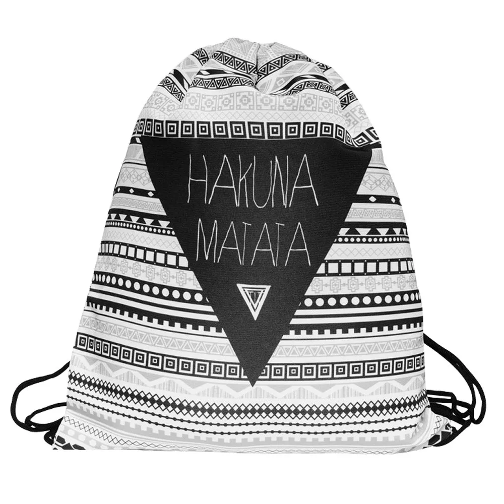 

Cloth Bag Drawstring Women's Bag 3D Digital Print Bouquet Pocket Backpack Camping School Teenage Backpacks For Girls 10Aug 10