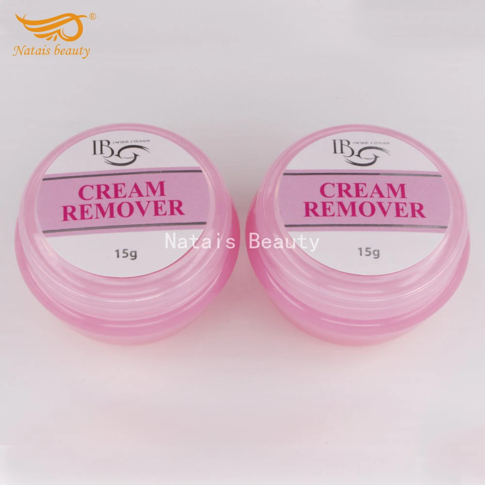

2pcs/lot I Beauty Eyelash Extension Glue Cream Remover Eyelash Tools 15g Free Shipping