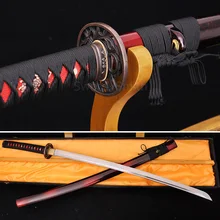 Japanese Samurai Sword High Carbon Steel Full Tang Blade KATANA Sharp Handmade