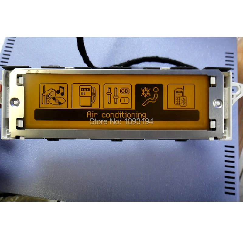 Оригинальный экран 6x (желтый) с поддержкой USB двухзонный дисплей air Bluetooth желтый
