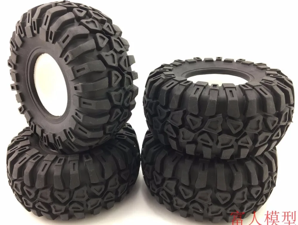 

2.2" Crawlwer Monster Truck Tire for RC SCX10 JEEP HPI TUBE FJ cruiser TOYOTA 1/10 TRX4 T4 hRAXXAS D110 CAPO JKMAX TRACTION KM