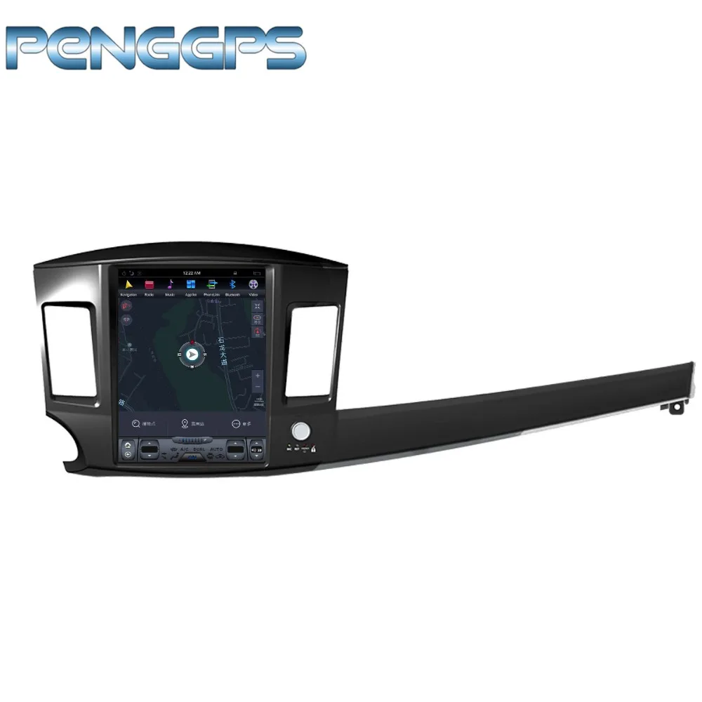 Perfect Tesla Style Android 7.1 Car Radio GPS Player Headunit for Mitsubishi Lancer EX 2007-2017 IPS Screen Video Unit 1 din Navigation 3