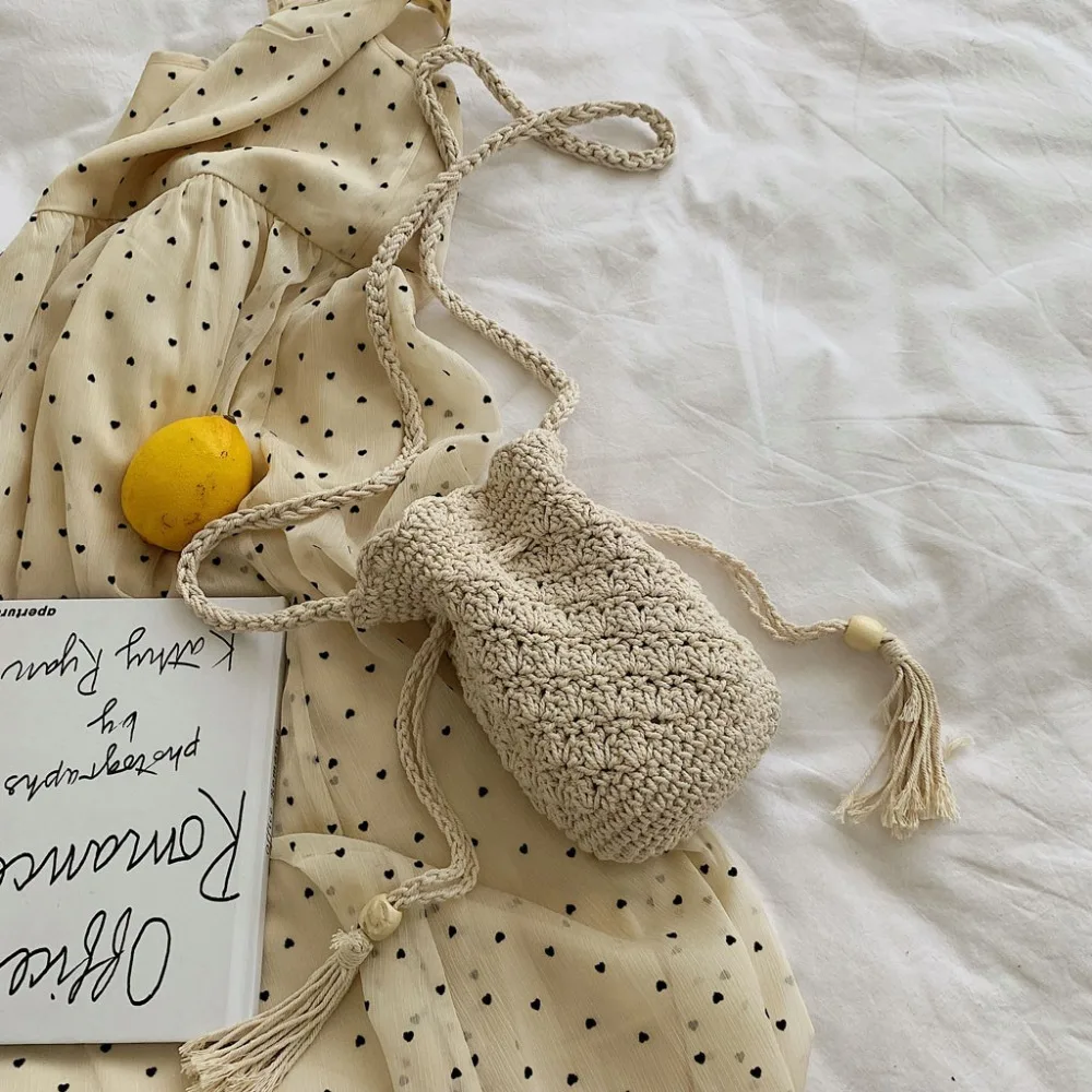 Женские винтажные соломенные сумки из ротанга популярные женские летние мини