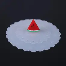 13 см Мультфильм силиконовый для чайных чашек крышка Анти-пыль арбуз/панда/помидор Крышка для кофейной чашки Герметичная крышка для кофейной чашки поилки