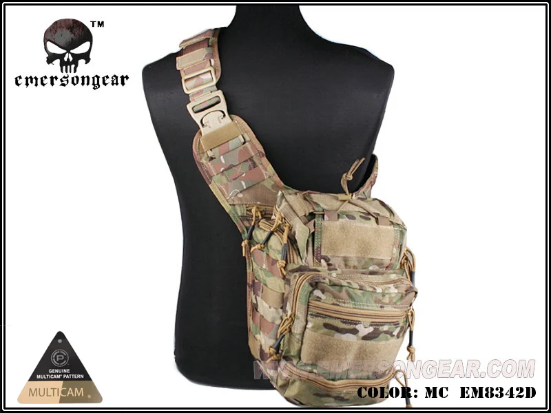 

Emersongear Colossus Versipack Tactical Sling Pack Military Waterproof Hunting EM8342 Black Multicam mc