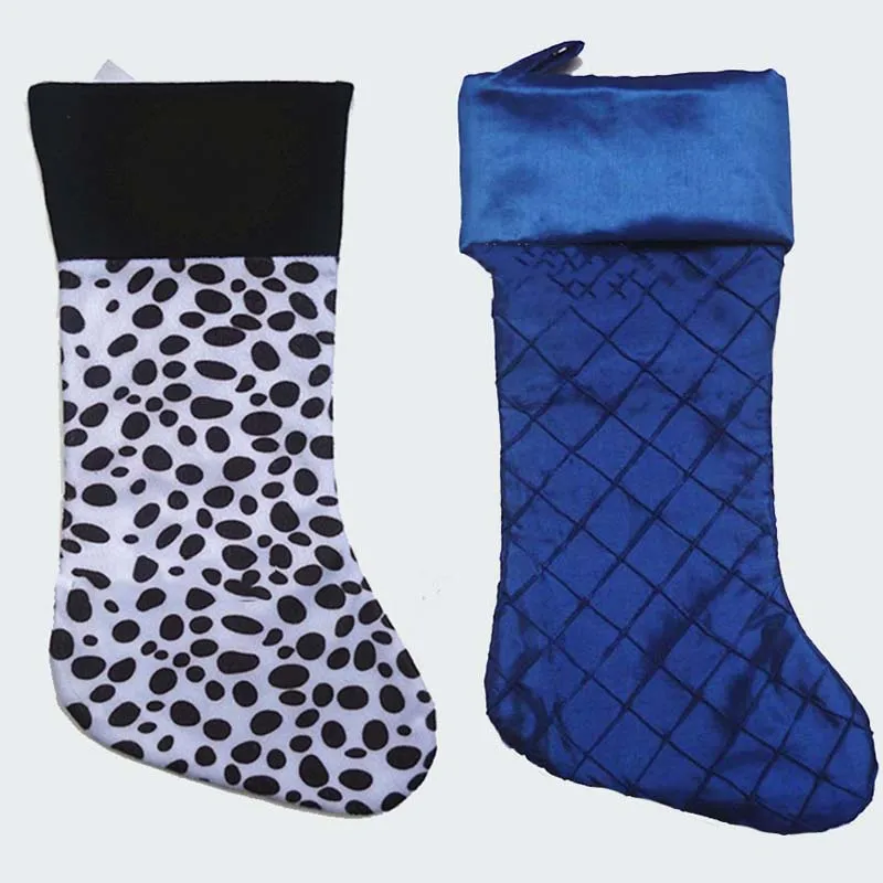 41cm/16.1 inch large black christmas stockings children Santa Claus big