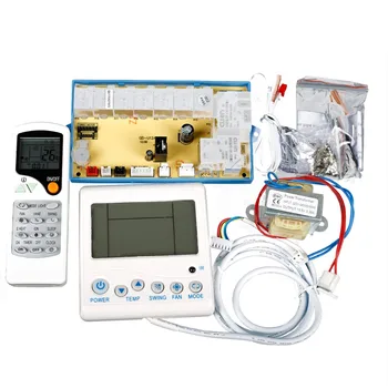 

air conditioner control panel Control board computer board modified with backlit LCD QD-U12A A/C universal control system