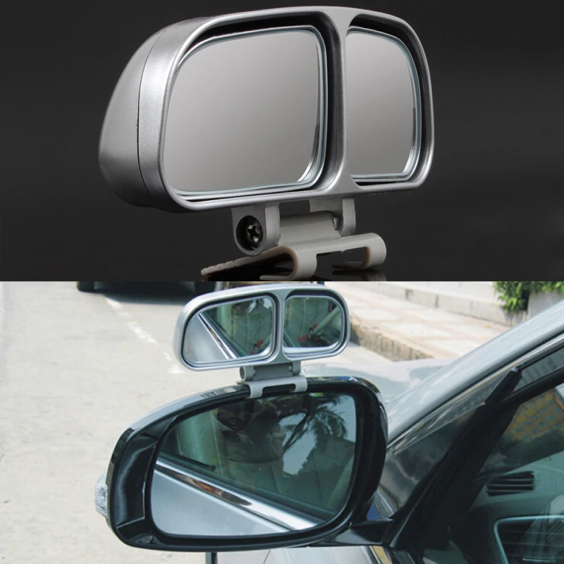 Automobiles Universal Blind Spot Square Mirrors Car Wide Angle Side