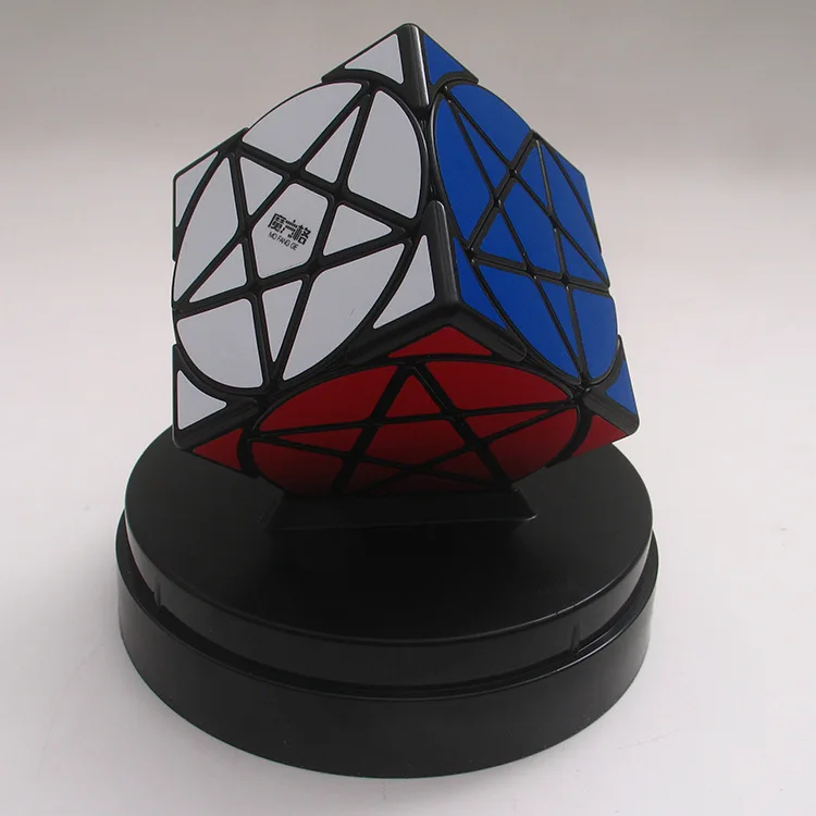 Qiyi Cube Mofangge Пентакль Магический кубик Рубика скоростной липкой головоломка с быстрым кубом звезда твист игрушечные кубики для детей подарок для детей