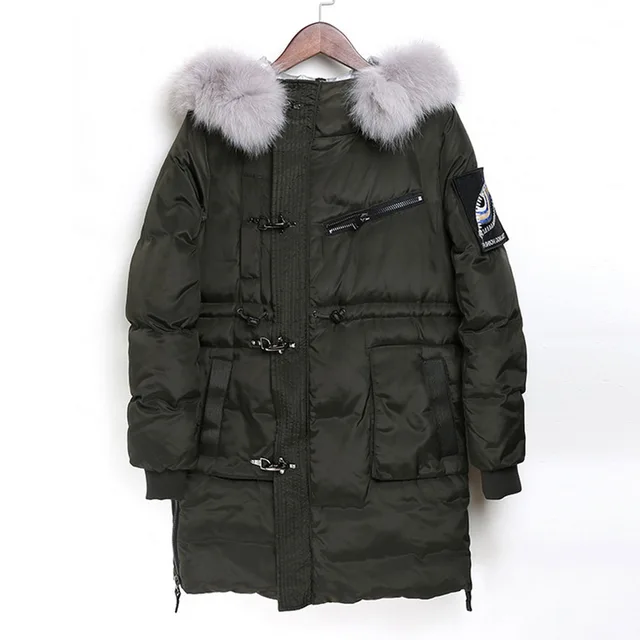 Cheap 2016 New Long Parkas Female Women Winter Coat Thickening Cotton Winter Jacket Womens Outwear Parkas for Women Winter Outwear