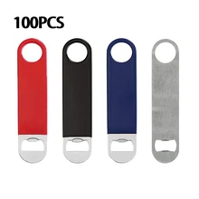 100 шт " Прочный из нержавеющей стали открывалка для бутылок пива красный и черный сверхмощный винный набор аксессуаров 100