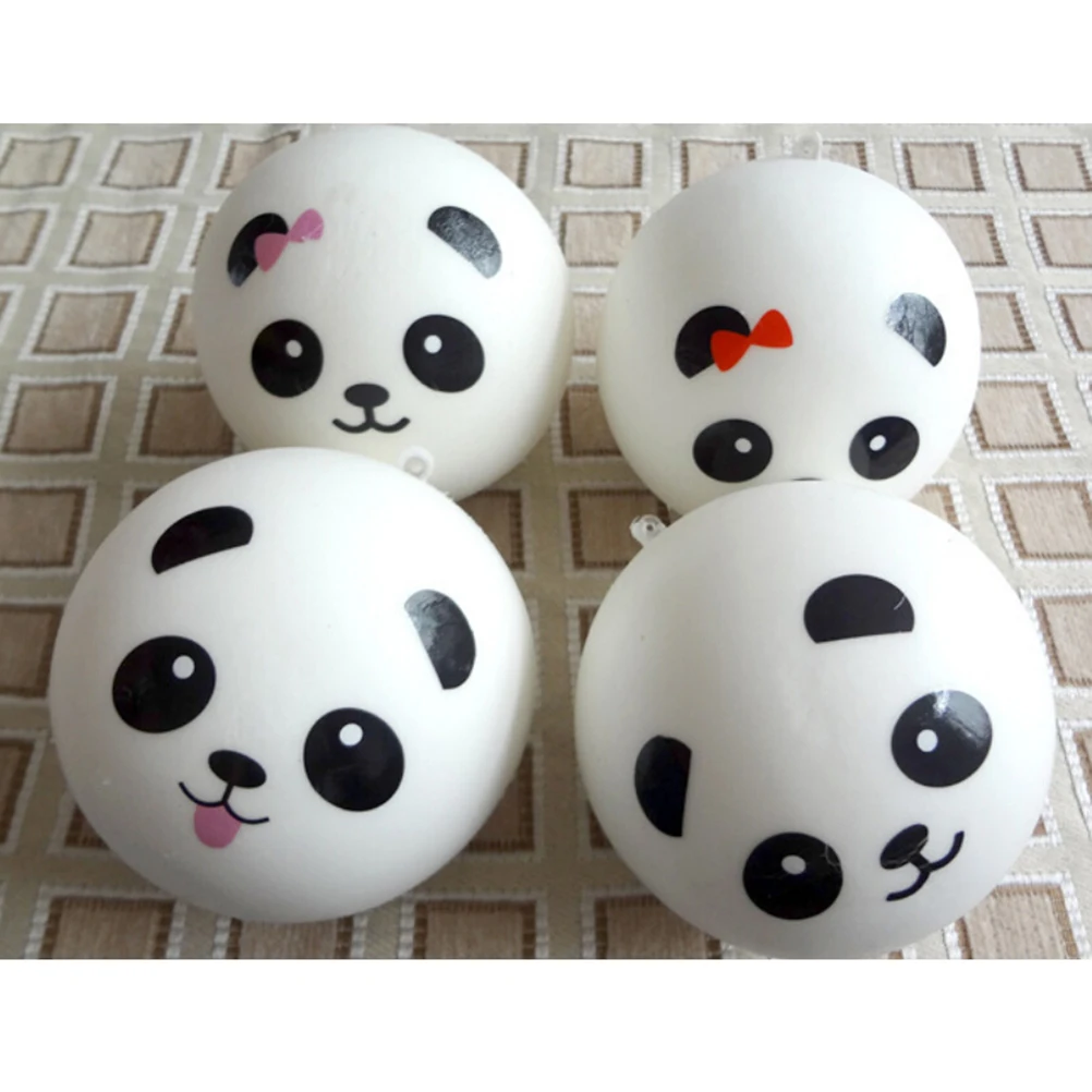 Мягкая панда булочка Сжимаемый медленно поднимающийся крем Ароматические декомпрессионные игрушки сжимаемые целебные игрушки Kawaii детские игрушки снятие стресса подарок