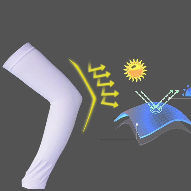 1 пара нарукавники женские мужские летние солнцезащитные для рук с защитой от ультрафиолета рукава для баскетбола налокотники для фитнеса спорта велоспорта гетры для рук