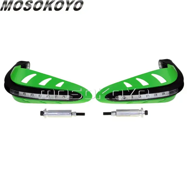 Motorbike 7/8" Handguard 22mm Hand Protector w/LED Indicator for Yamaha