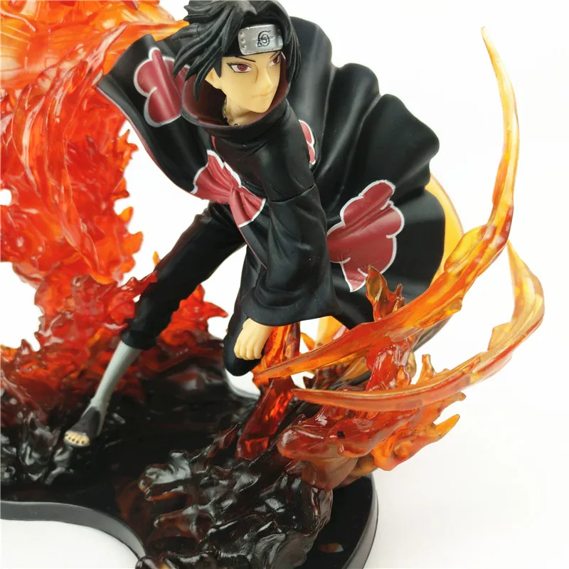 Наруто ПВХ фигурка Zero Uchiha Itachi Fire Sasuke Susanoo Какаши Минато Kurama отношение Madara Senju Hashirama игрушки