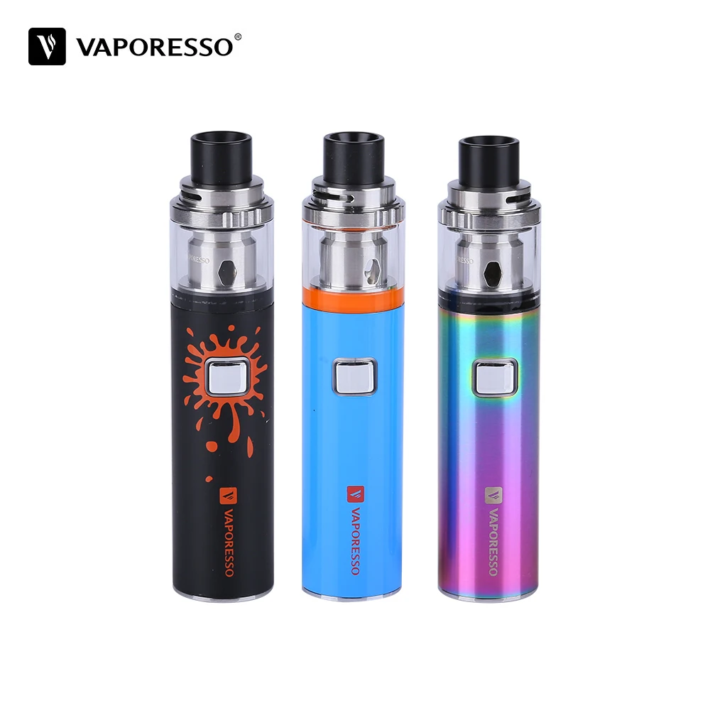 

Original Vaporesso VECO SOLO Starter Electronic Cigarette with 1500mah Battery mod 2ml Tank 0.2ohm ECO Universal Coil Vape Kit