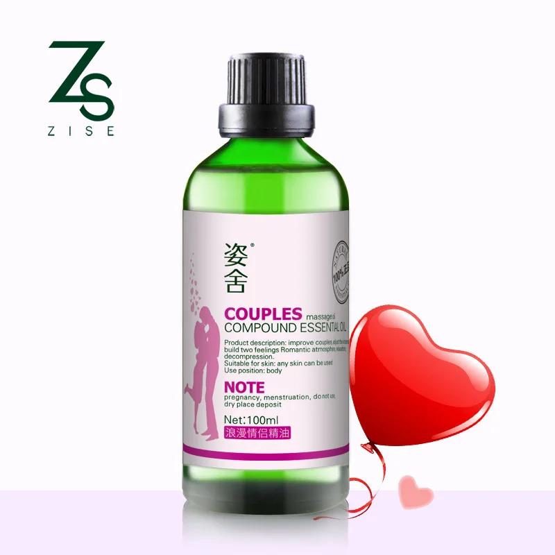 Cosmetics 1bottle Romantic couple 100ml massage compound essence oil
