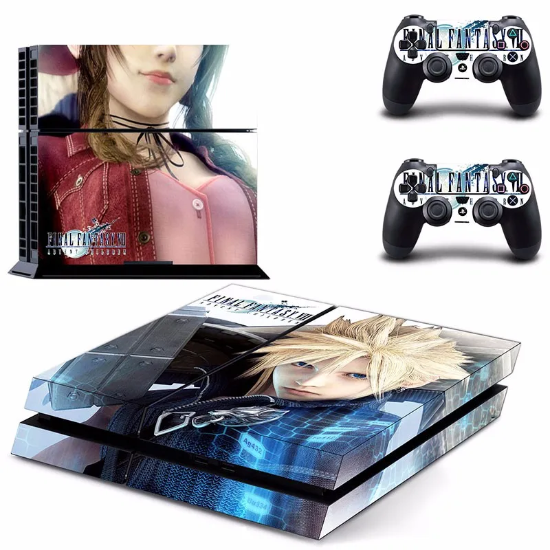 

PS4 Skin Sticker Cover for Sony PS 4 PlayStation 4 Console and 2 controller skins # Final Fantasy