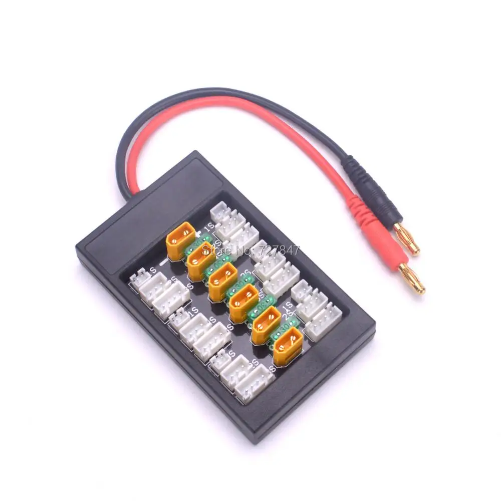 Padarsey XT30 Parallel Charging Board - Ladeplatine Für 1S-3S LiPo Akkus Bis 20A