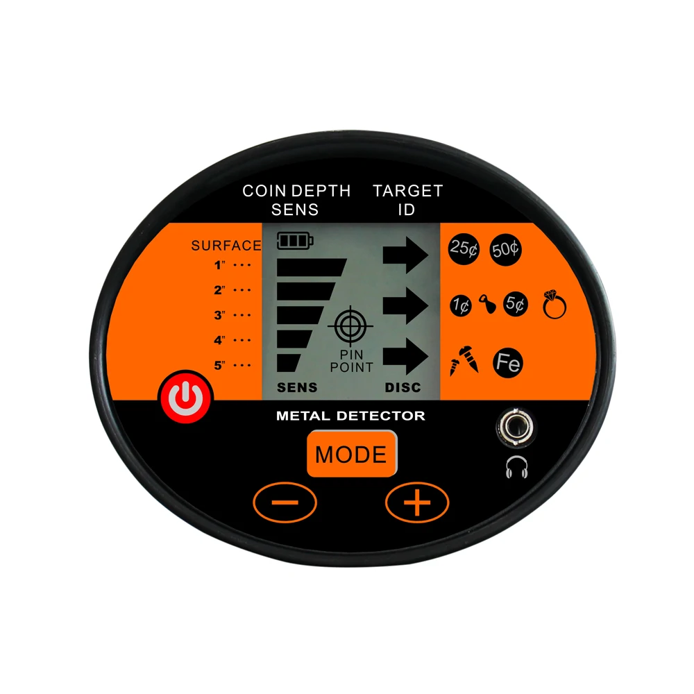 Металлоискатель MD-3060 детектор золота для детей и взрослых Регулируемый уличный металлический искатель со всеми металлическими и дисковыми режимами